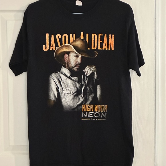 Jason Aldean tour T shirt Size M - Picture 1 of 4